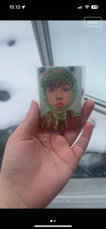 Pocamarket, SuperM BAEKHYUN Super One K-pop Photocard