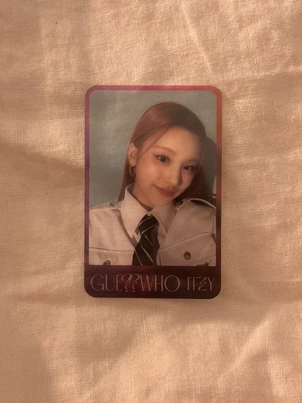 ITZY YEJI 'GUESS WHO TOKOPEDIA' Photocard | Sold by rainbowmizuki