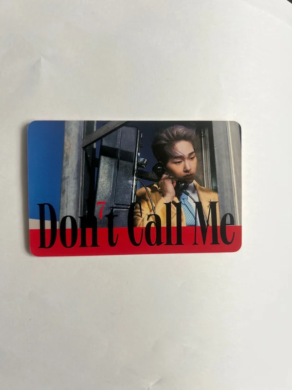 SHINee Don’t CallMe TradingCard Complete SHINee ONEW 'Don't Call Me Phone Card' Photocard | Sold by