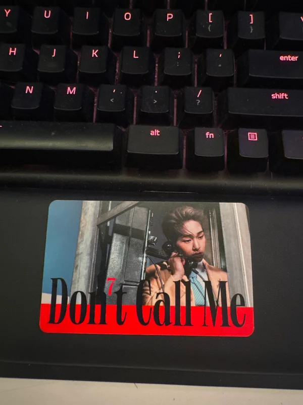 Dont Call Me Phone Card