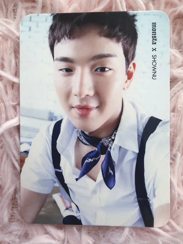 MONSTA X 1st OFFICIAL FANCLUB MONBEBE PICNIC PHOTO CARD SET