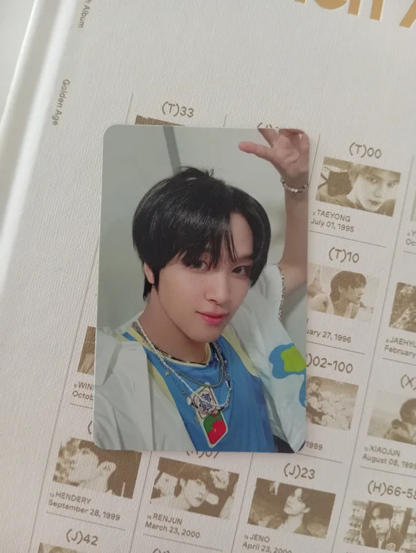 Pocamarket, NCT HAECHAN Golden Age Archiving Ver. K-pop Photocard