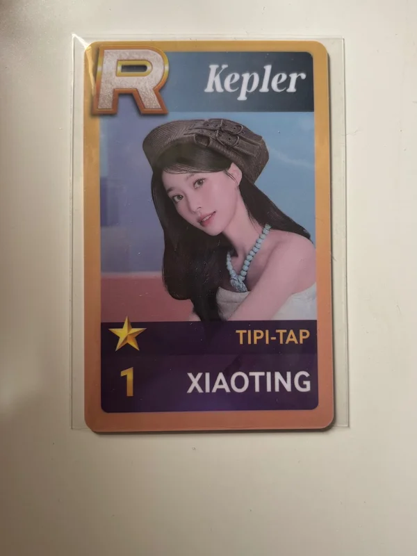 Kep1er Xiaoting Superstar Wakeone Photocard