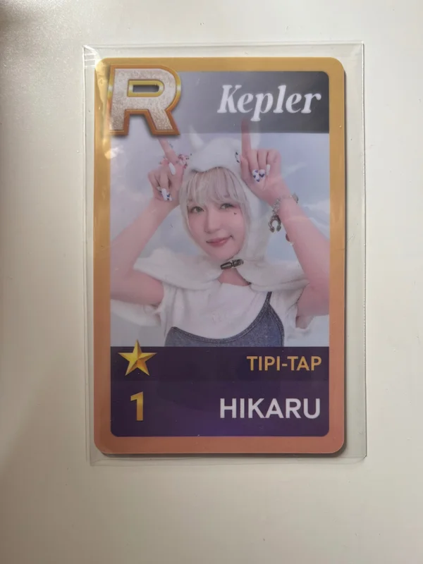 Kep1er Hikaru Superstar Wakeone Photocard