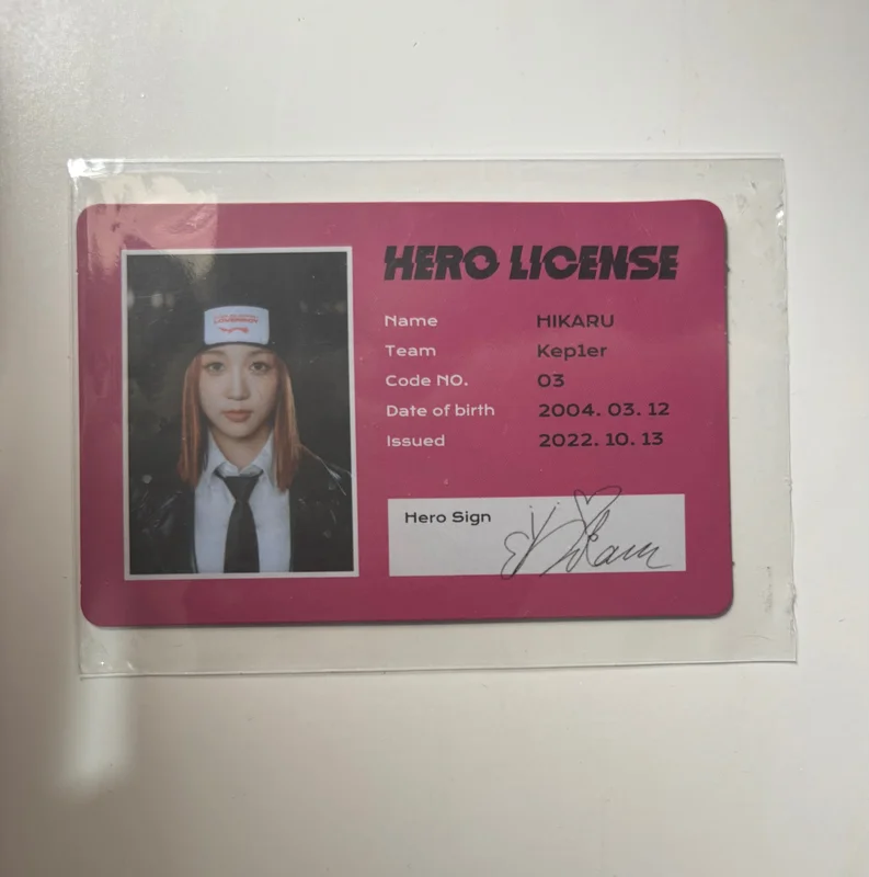 Kep1er Hikaru Troubleshooter ID Card