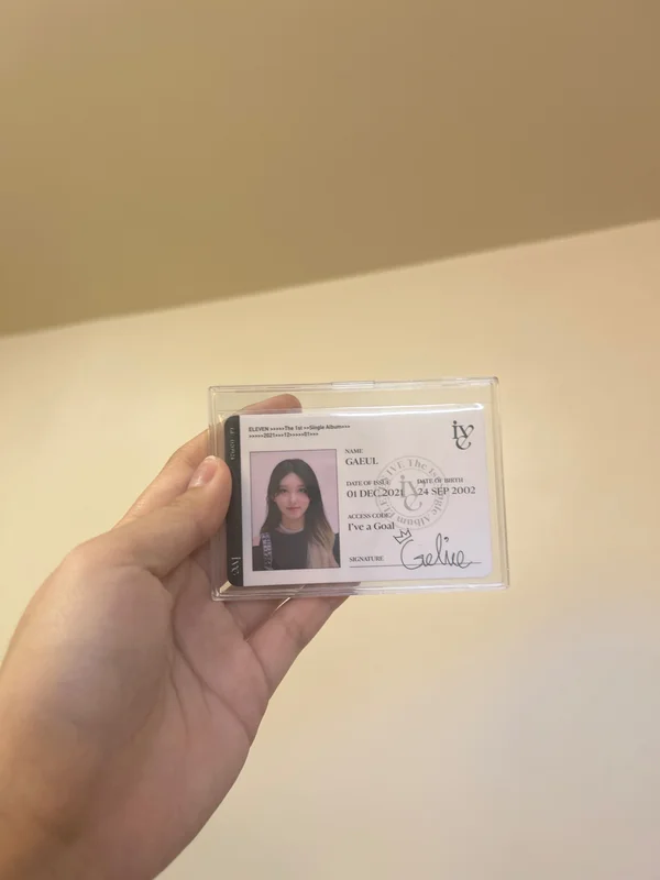 Ive Eleven Id Card