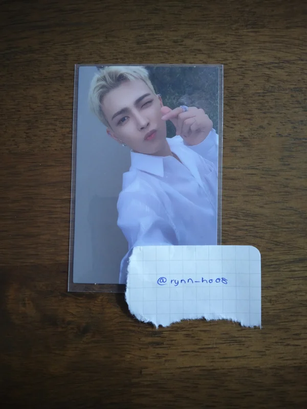 ATEEZ HONGJOONG OFFICIAL PHOTOCARD