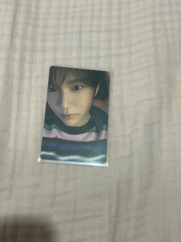 NCT WISH ASIA TOUR LOG in RANDOM TRADING CARD LOG out ver.