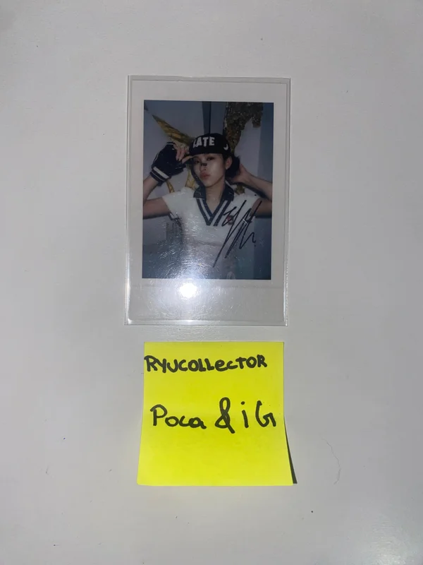 ITZY RYUJIN GOLD STARRIVER POB