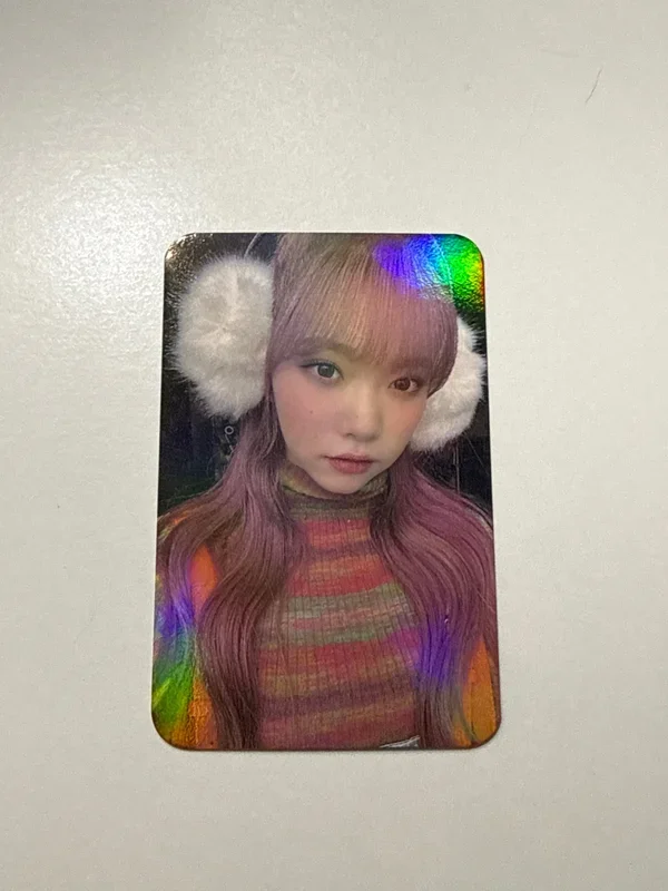 SNOWY NIGHT Hologram photo card & Tin case set