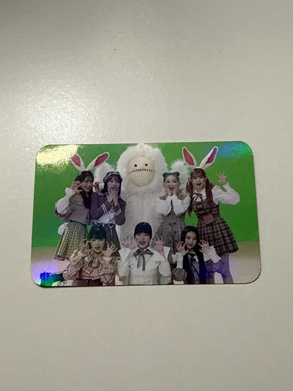 SNOWY NIGHT Hologram photo card & Tin case set