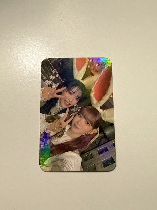 SNOWY NIGHT Hologram photo card & Tin case set