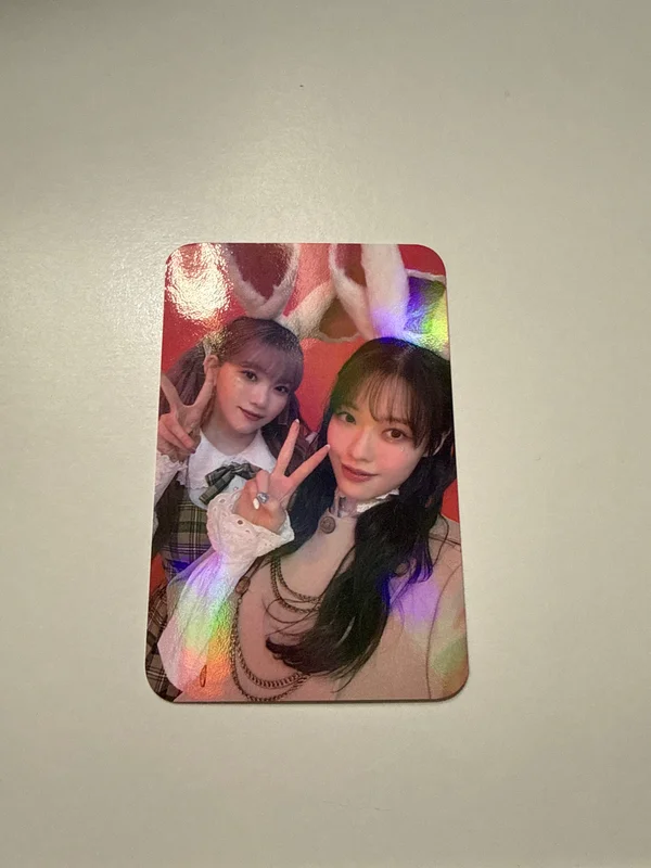 SNOWY NIGHT Hologram photo card & Tin case set
