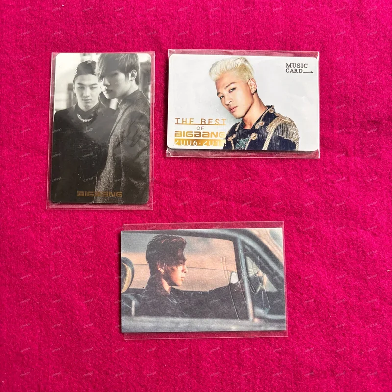 BIGBANG TAEYANG DAESUNG OFFICIAL PHOTOCARD