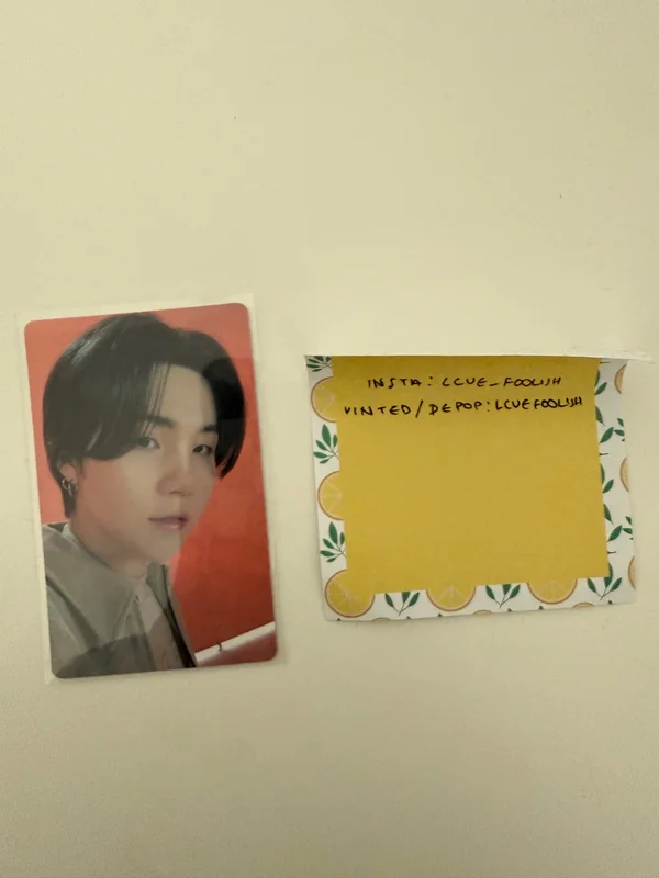 Agust D D-DAY M2U LUCKY DRAW