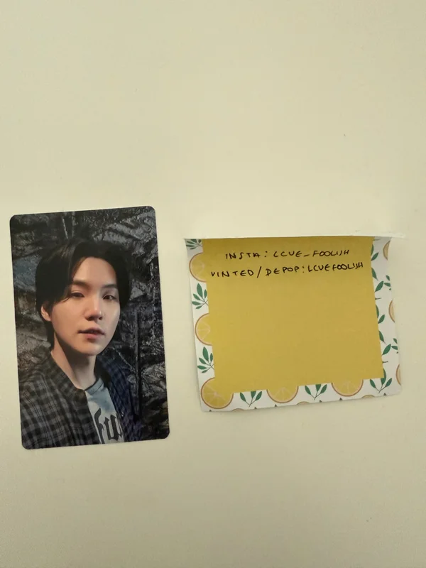 Agust D D-DAY SOUND WAVE LUCKY DRAW