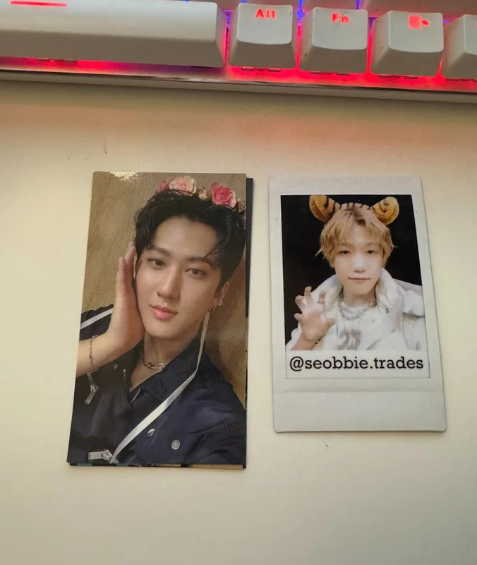 Changbin Scars Limited Version B Photocard