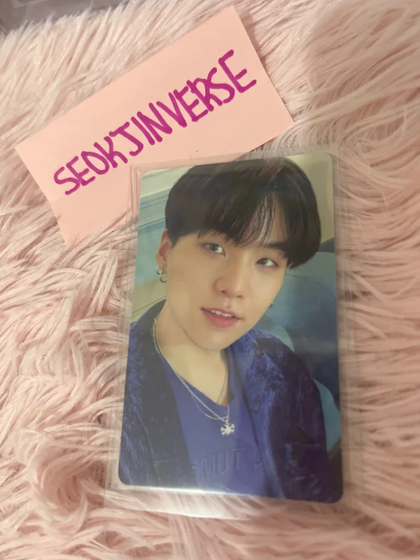 BTS SUGA 'BE (Essential Edition) WEVERSE' Photocard | Sold by