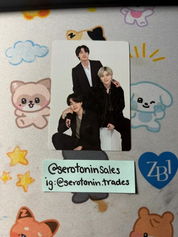 BTS PERMISSION TO DANCE ON STAGE MINI PHOTO CARD