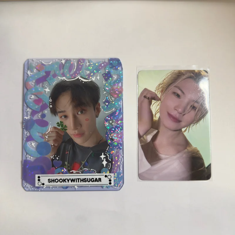Seventeen WOOZI 'SPILL THE FEELS FEEL BLUE Ver.' Photocard | Sold
