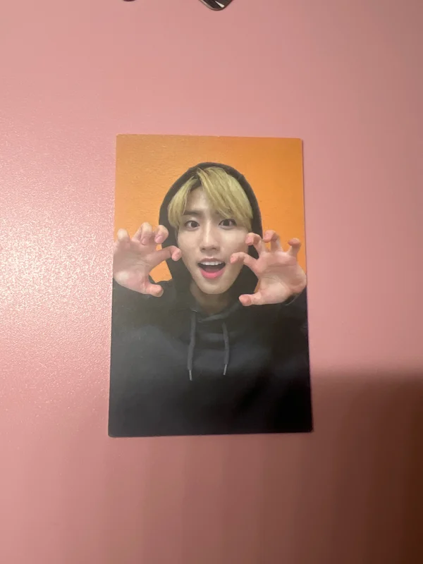 Han go live double sided photocard