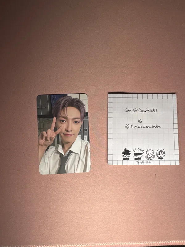 Ateez Nacific - Hongjoong office