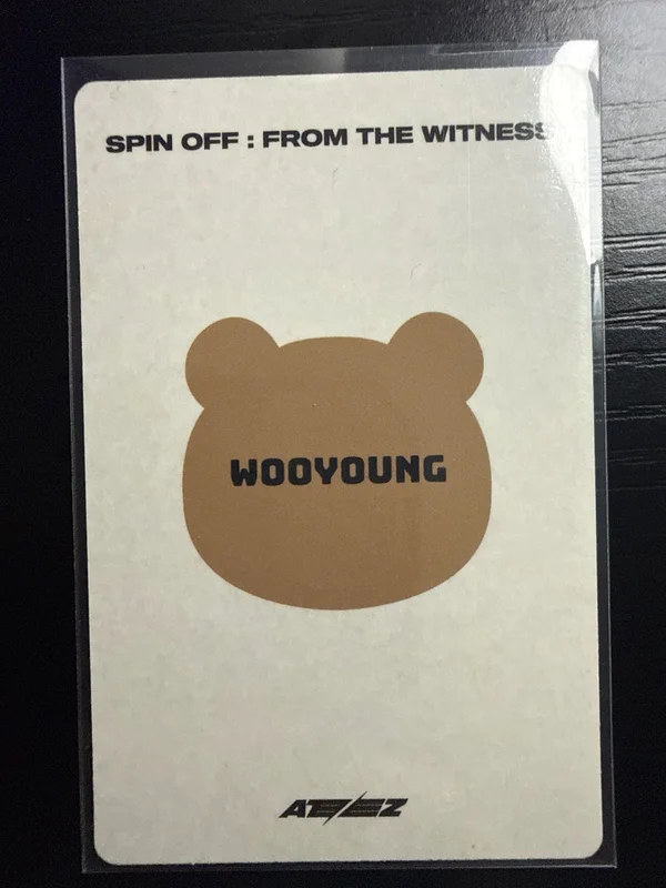 ATEEZ WOOYOUNG 'SPIN OFF : FROM THE WITNESS Target Exclusive