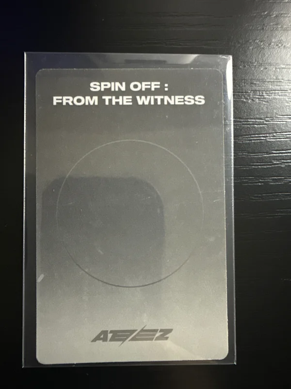 ATEEZ MINGI 'SPIN OFF : FROM THE WITNESS WITNESS VER. (LIMITED