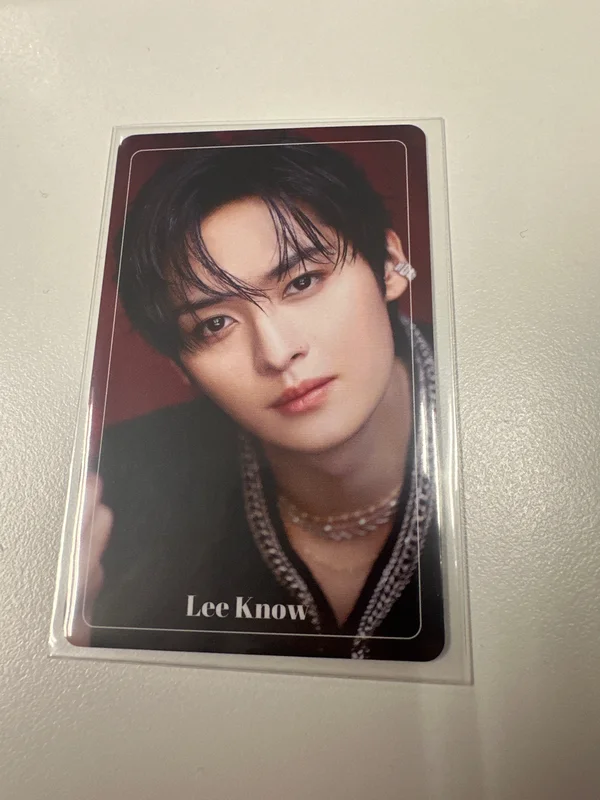 Lee know - Stray Kids XMAS POPUP STORE 2024 Photo card