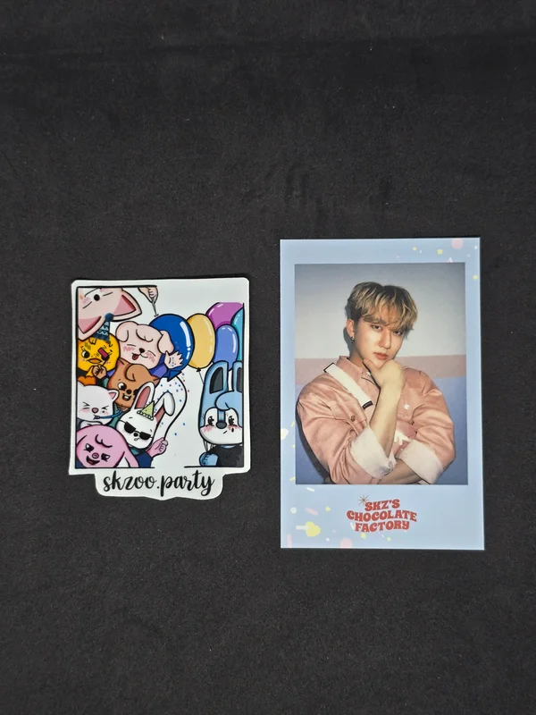 Stray Kids 2ND #LoveSTAY SKZS CHOCOLATE FACTORY SKZ PRE-ORDER SPECIAL GIFT