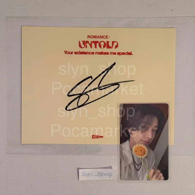 SIGNED POSTCARD SET ROMANCE : UNTOLD ENGENE Ver.