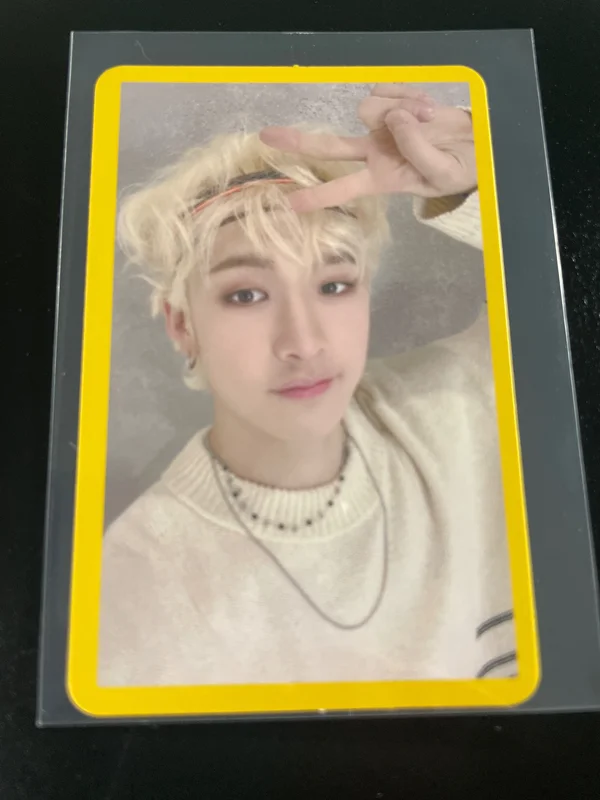 StrayKids 台湾盤 YellowWood トレカ バンチャン 2枚 StrayKids yellow 