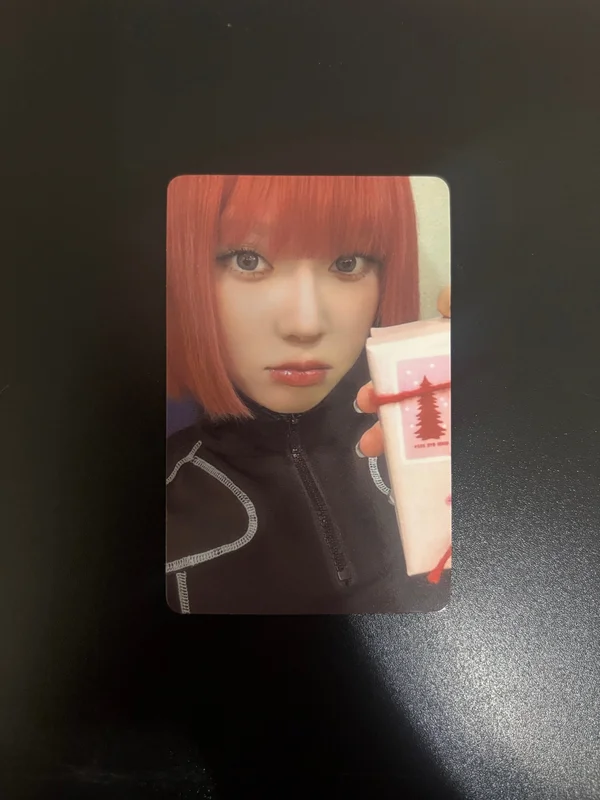 2024 PINK CHRISTMAS PHOTO CARD RANDOM PACK