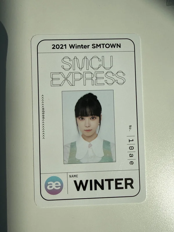 2021 Winter Smtown : Smcu Express Pass Card