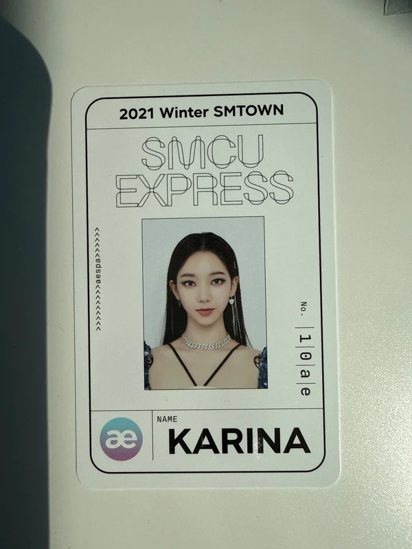 Pocamarket, aespa KARINA 2021 Winter Smtown : Smcu Express Pass
