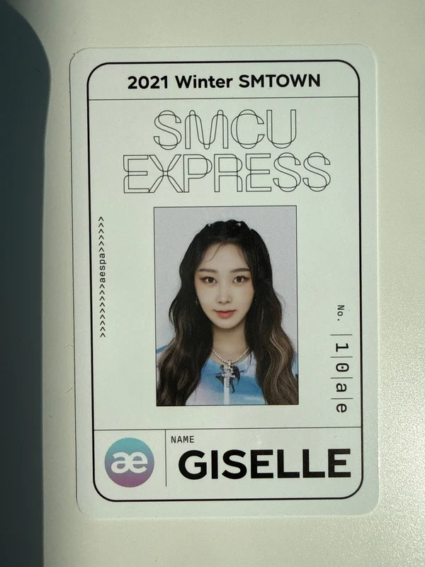 2021 Winter Smtown : Smcu Express Pass Card
