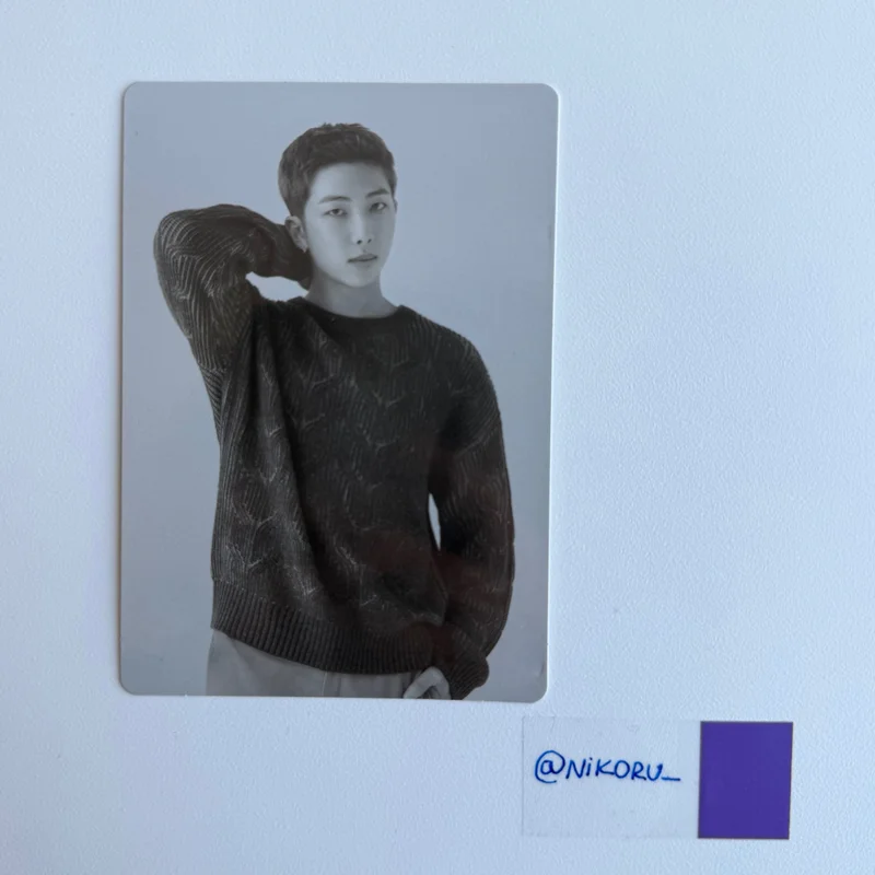 BTS POP-UP : MONOCHROME Mini Photo Card