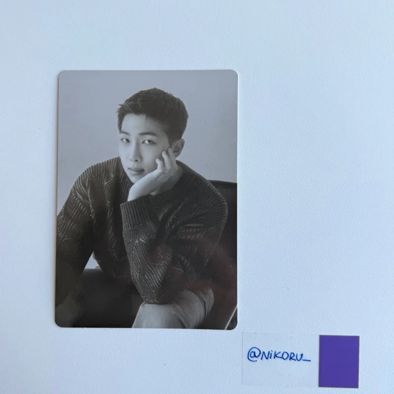 BTS POP-UP : MONOCHROME Mini Photo Card