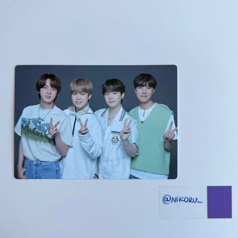 BTS 2021 MUSTER SOWOOZOO Mini Photo Card