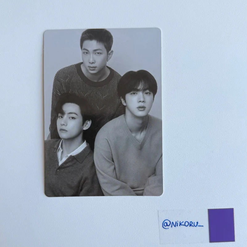 BTS POP-UP : MONOCHROME Mini Photo Card