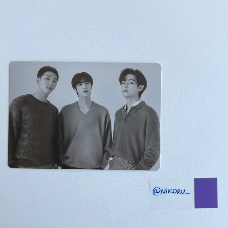 BTS POP-UP : MONOCHROME Mini Photo Card