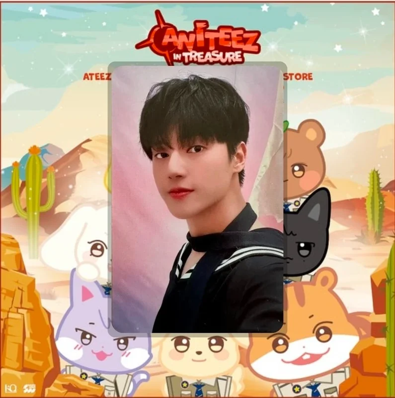ATEEZ X ANITEEZ ADVENTURE POP-UP STORE ANITEEZ IN ILLUSION ADVENTURE STAMP EVENT