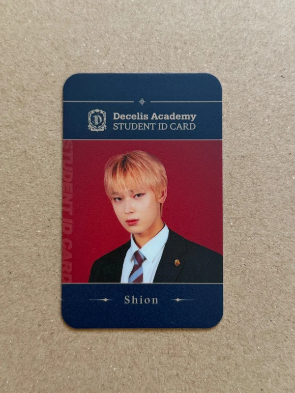 DARK MOON POP-UP ZONE DECELIS ACADEMY STUDENT ID CARD