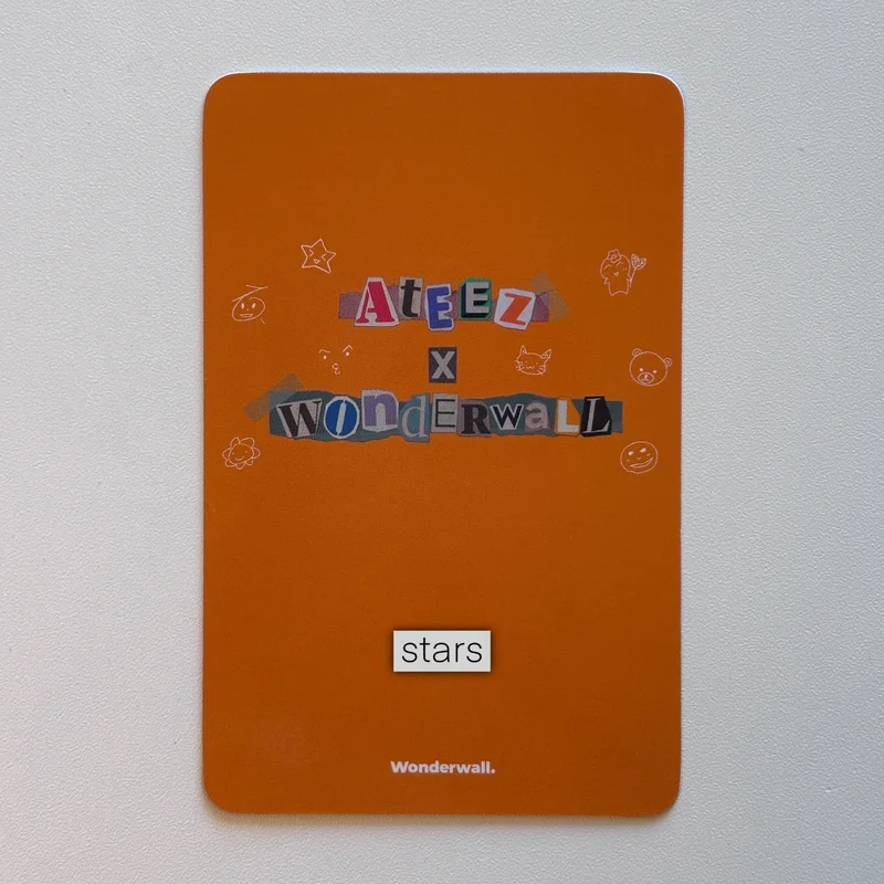 ATEEZ YEOSANG 'ATEEZ X WONDERWALL' Photocard | Sold by stars