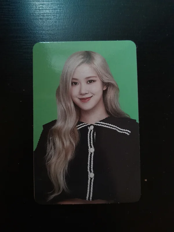 BLACKPINK THE GAME PHOTOCARD COLLECTION SYNNARA RECORD