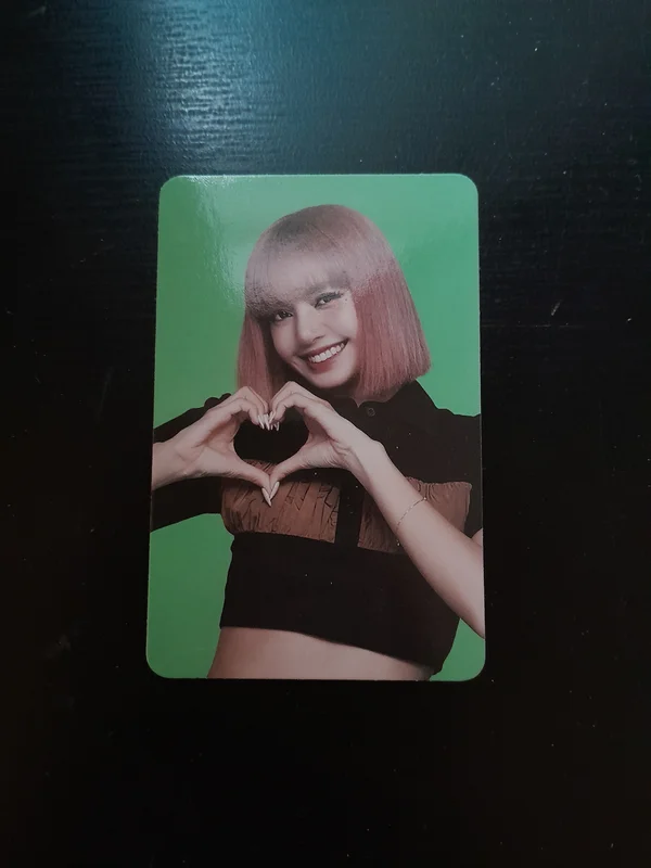 BLACKPINK THE GAME PHOTOCARD COLLECTION SYNNARA RECORD