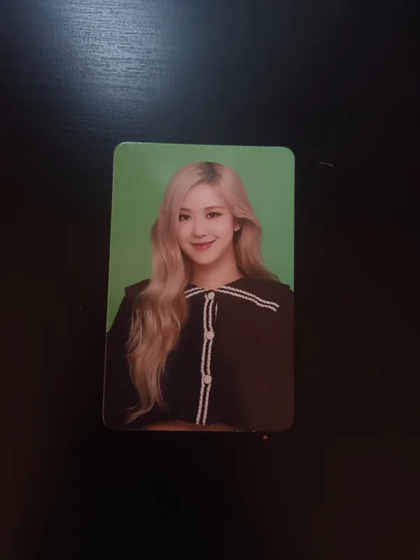 BLACKPINK THE GAME PHOTOCARD COLLECTION SYNNARA RECORD