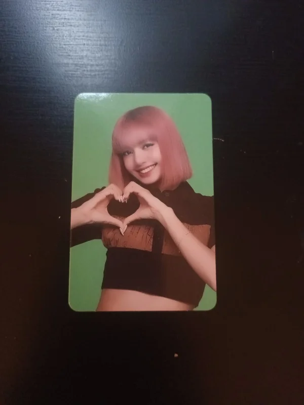 BLACKPINK THE GAME PHOTOCARD COLLECTION SYNNARA RECORD