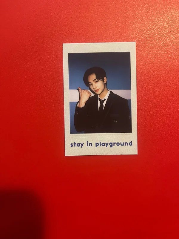 Stray Kids HYUNJIN '2ND PHOTOBOOK [stay in playground]' Photocard