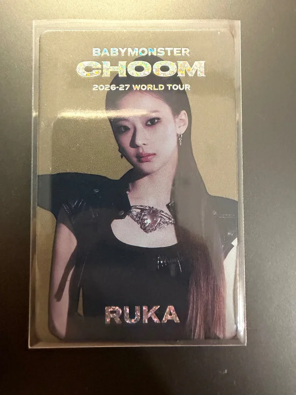 2026-27 BABYMONSTER WORLD TOUR [(CHOOM)] IN SEOUL TRADING PHOTOCARD